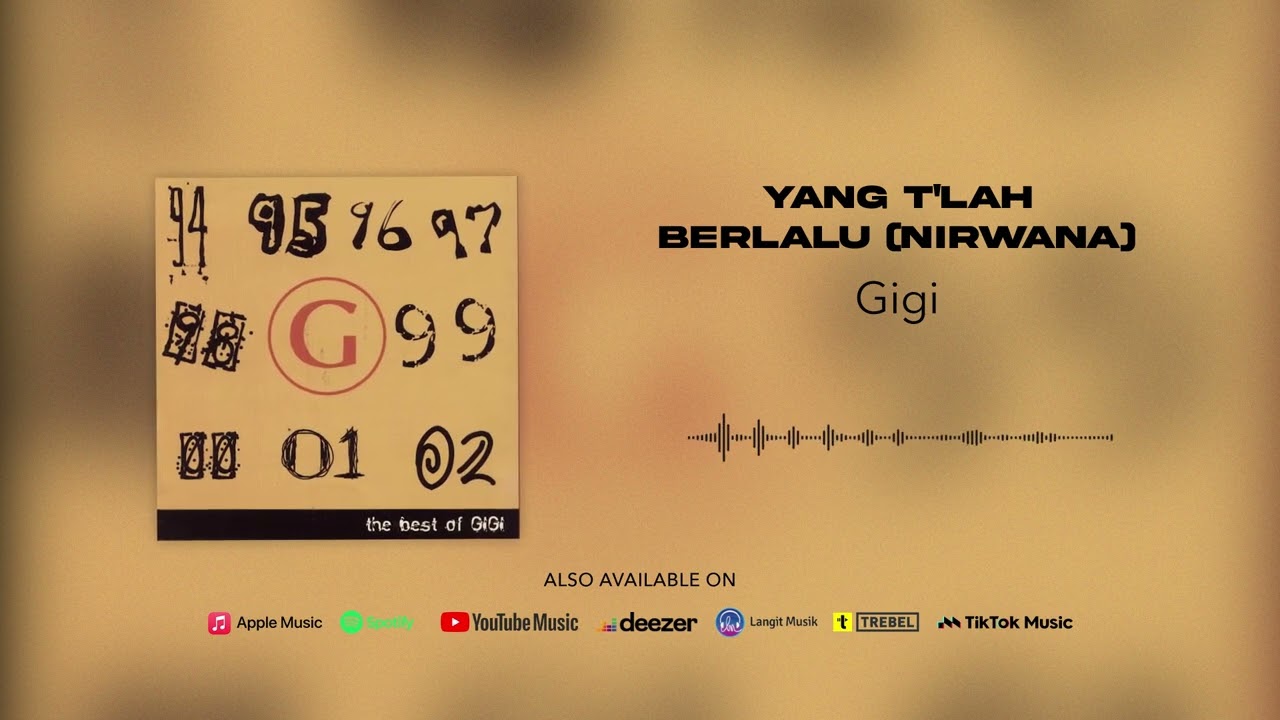 Gigi - Yang T'lah Berlalu (Nirwana) (Official Audio)