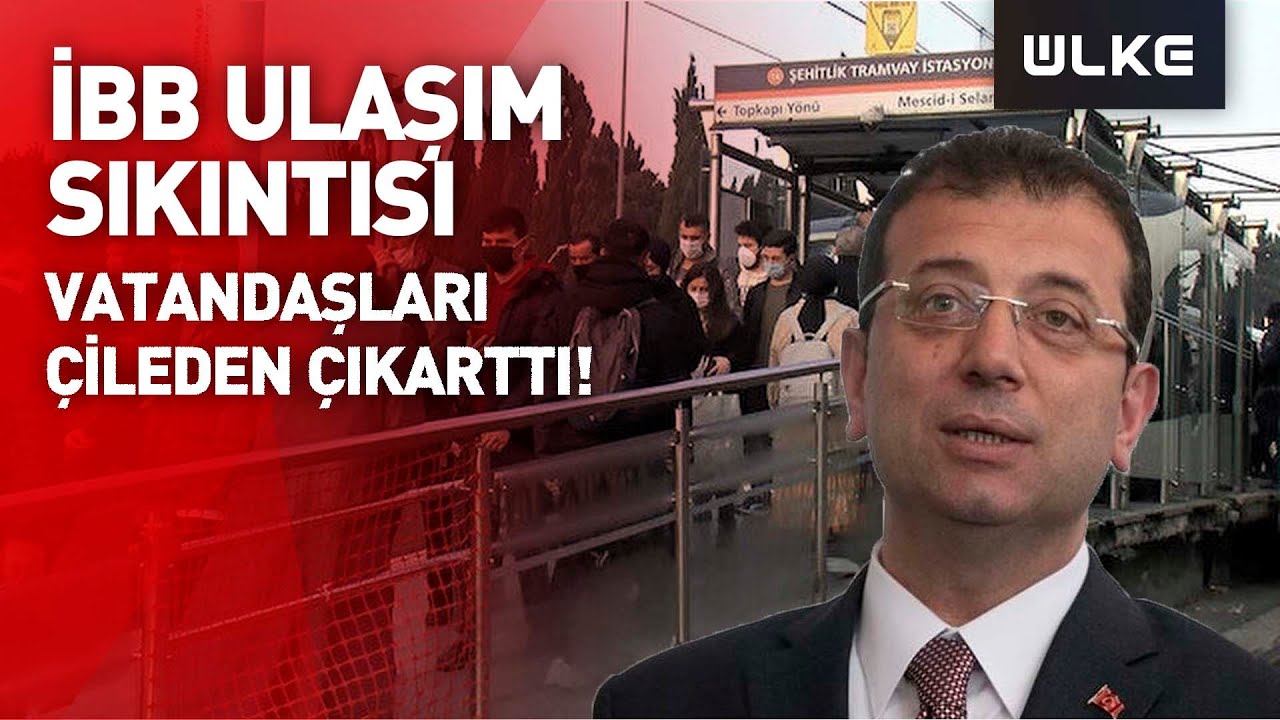 İBB'nin tramvay çalışması vatandaşları çileden çıkardı