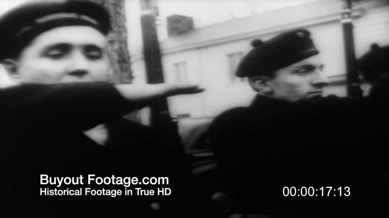 HD Stock Footage WWII Prince Olav Opens U.S. Home For Norway's Seamen 1943 Newsreel