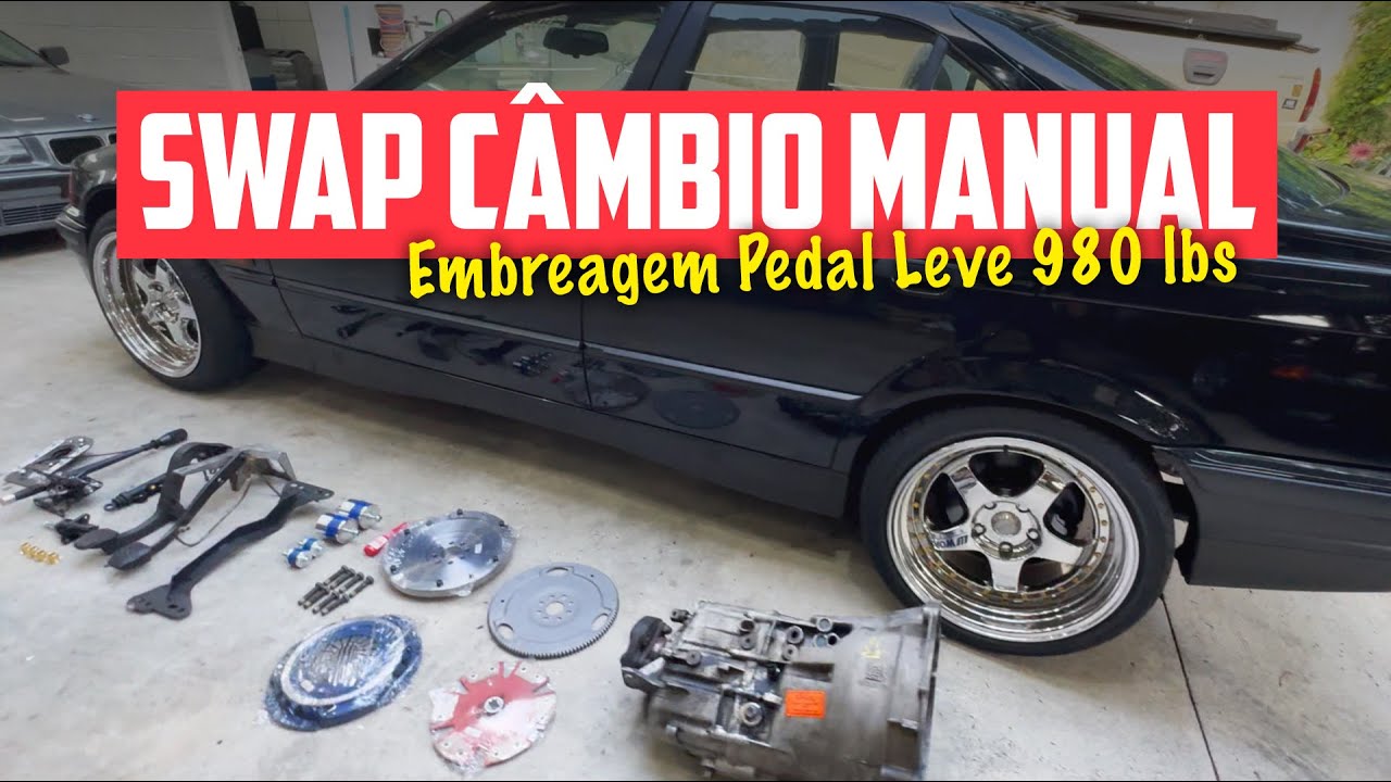 SWAP DE CÂMBIO MANUAL DA NOSSA BMW E36 DE DRIFT! - Ceramic Power