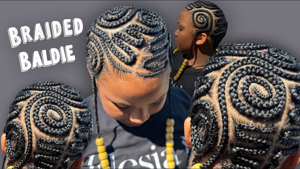 Braided Baldie | Braided Bald Head