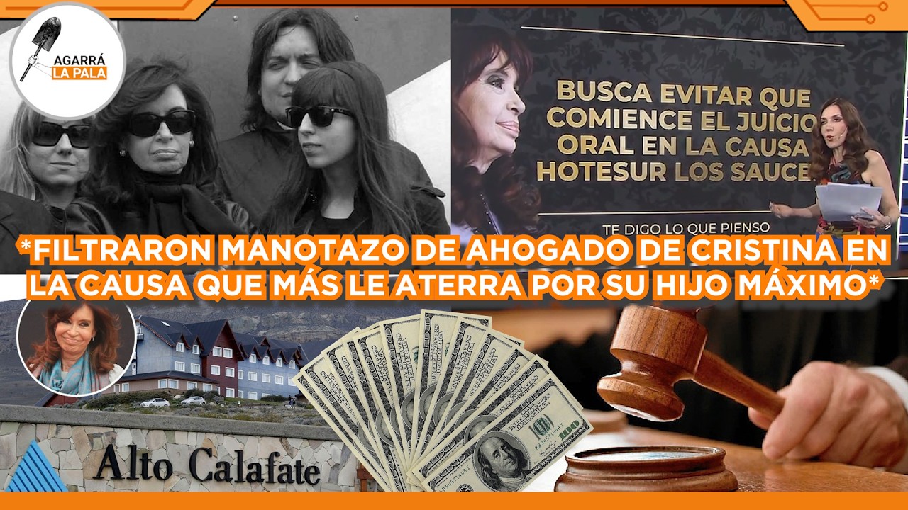 FILTRARON PÁNICO DE CRISTINA KIRCHNER EN LA CAUSA QUE MÁS LA ATERRA CON SU HIJO MÁXIMO: 