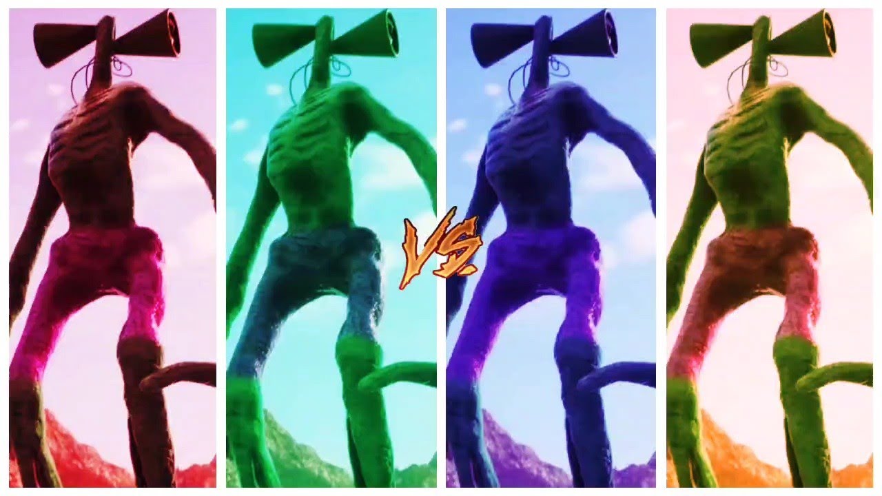 SIREN HEAD - COFFIN DANCE & COLOR FULL SIRENHEADS BATTLE 38
