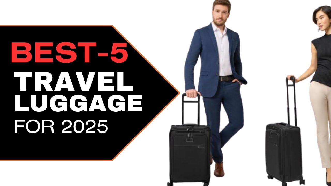 ✅The best 5 suitcase in 2026. Buyer's guide.