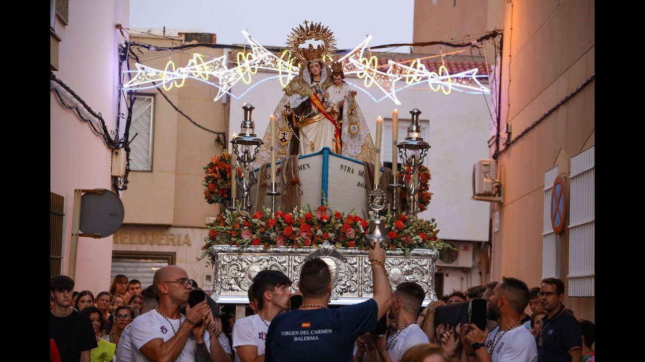 [4K] | Procesión Virgen del Carmen | Tu Dulce Rostro...Cautivo | A.M. Santa María de la Paz
