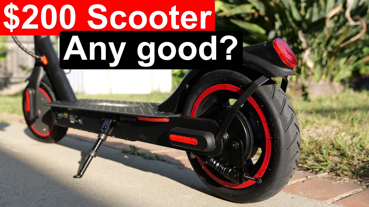 Действительно ли хорош самокат за 200 долларов? Подробный обзор iScooter i8