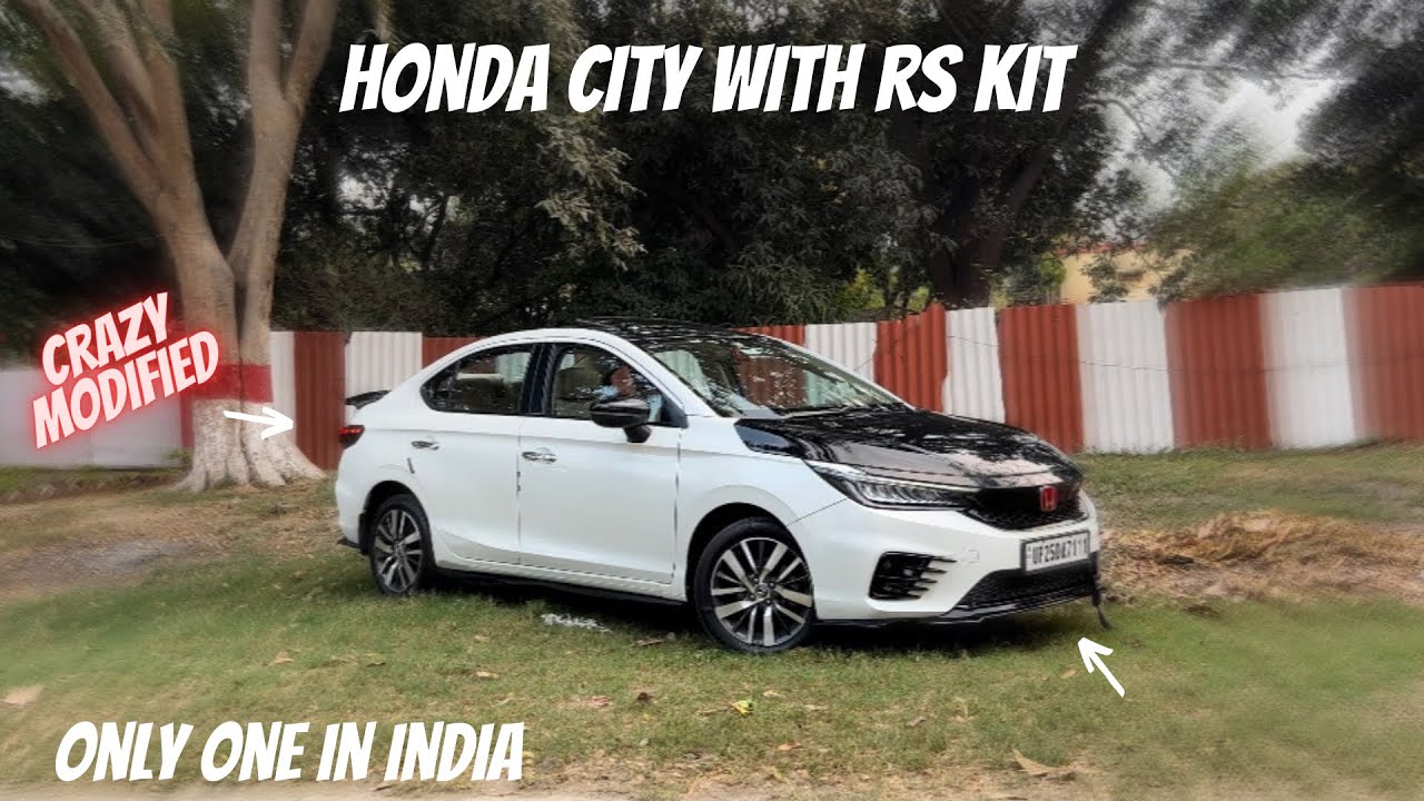 Modified Gen5 Honda City with RS Kit | Loud Exhaust 🔥