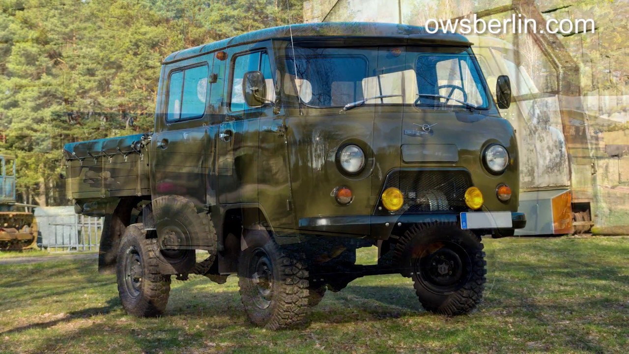 Soviet-Russian Truck UAZ-452 in Finowfurt, Germany