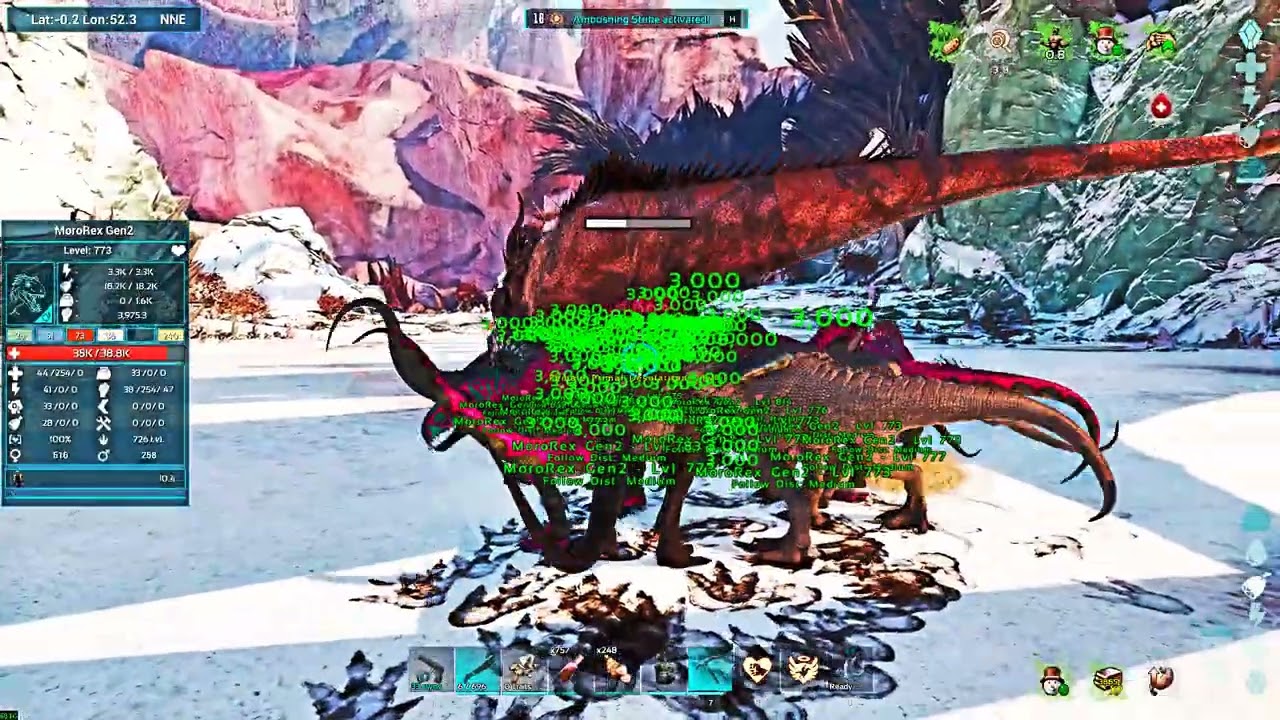 MoroRex vs. Alpha Desolatitan