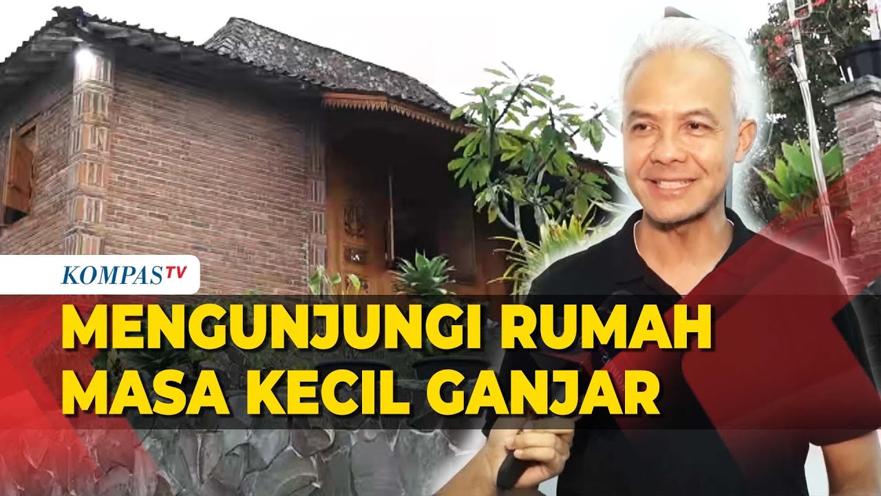 Mengunjungi Rumah Masa Kecil Capres Ganjar Pranowo di Karanganyar
