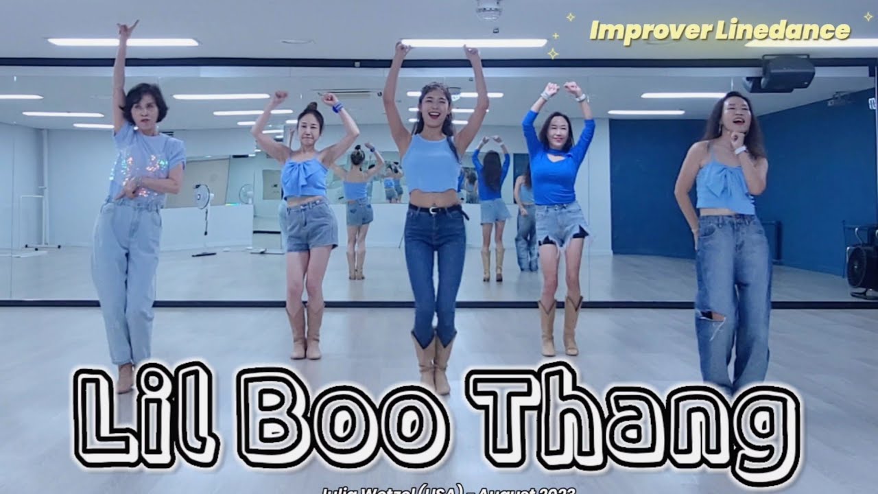 Lil Boo Thang | Improver| Demo | 초중급라인댄스 | ⭐KSLDA 교육위원 이희선