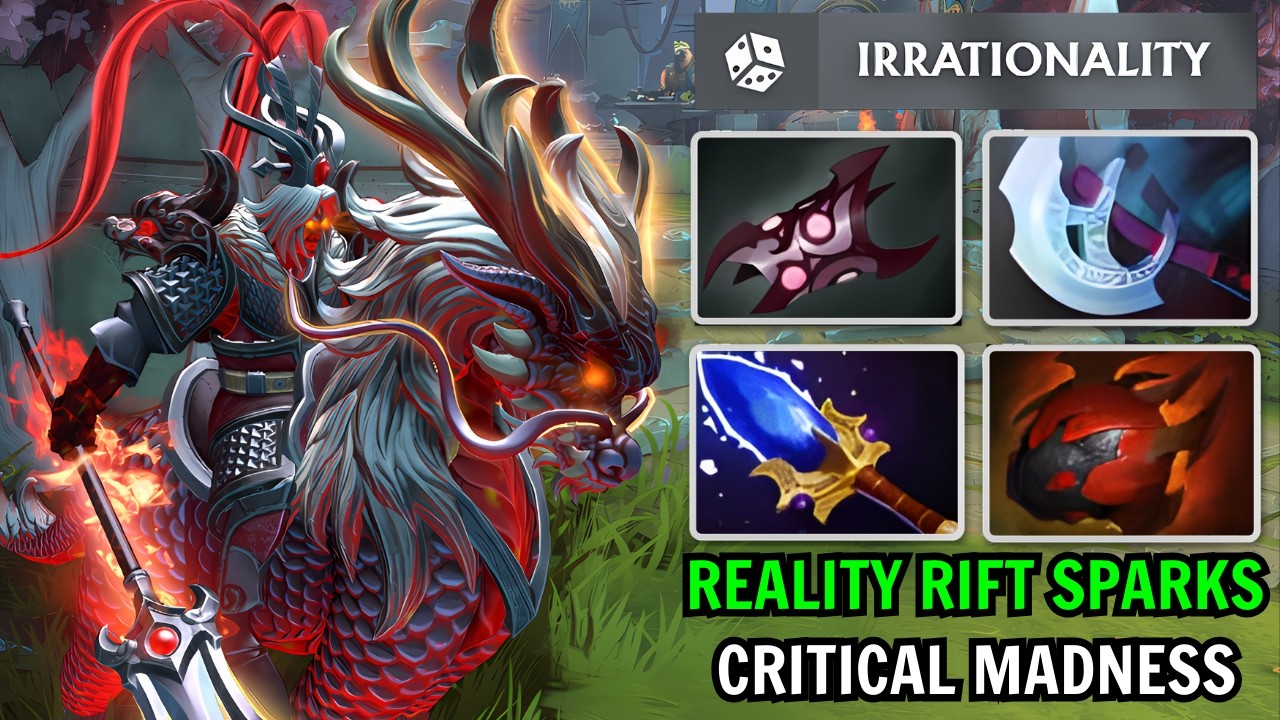 Chaos Knight Reality Rift Critical Strike Madness | Dota 2 Gameplay