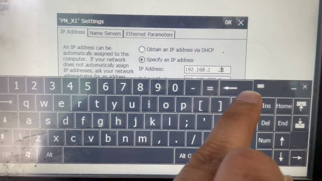 Change IP addresses of S71200 and TP900 Comfort using HMI settings, #tiaportal #siemens #plc pt.2