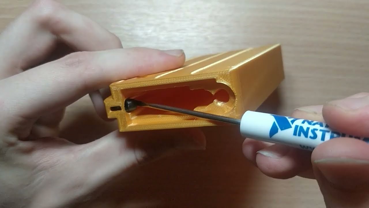 3d printed airsoft m4 magazine assembly
