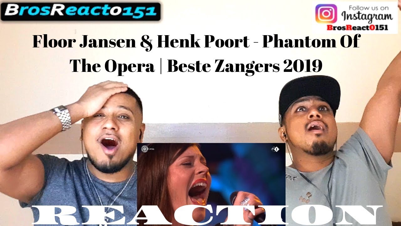 Floor Jansen & Henk Poort - Phantom Of The Opera | Beste Zangers 2019 | REACTION