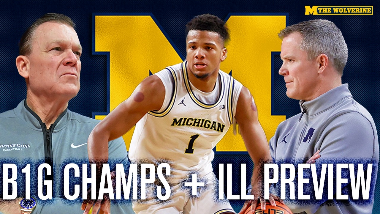 NCAA rule changes, Michigan clinches Big Ten Title with big test ahead vs. Illini & more I #goblue