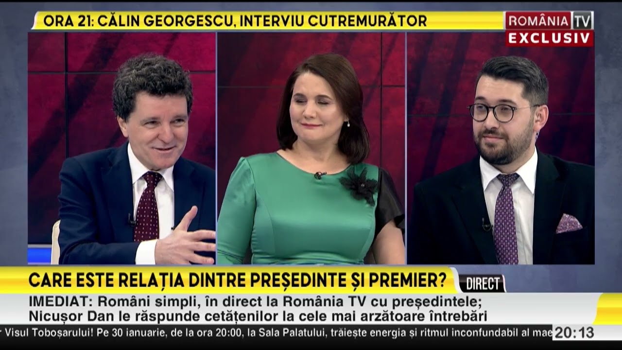 Nicușor Dan, interviu exclusiv la Rom&acirc;nia TV!