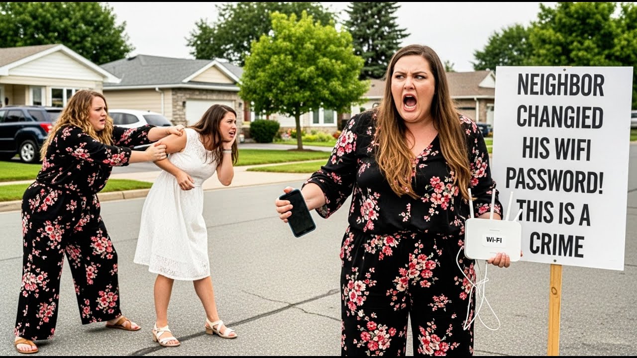 Karen Sisters Freak Out When Neighbors Change Their Own WiFi Password — But Lose Their Netflix Too