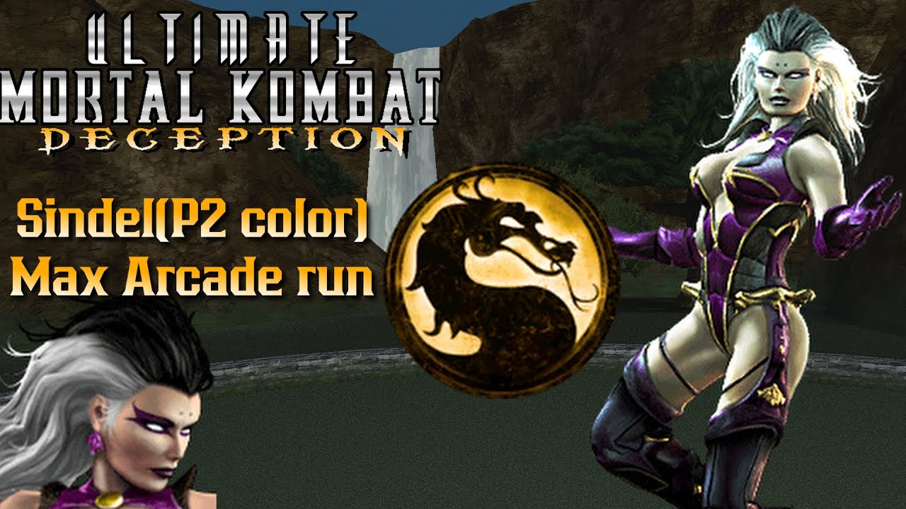 Ultimate Mortal Kombat Deception Sindel(P2 color)MAX arcade run