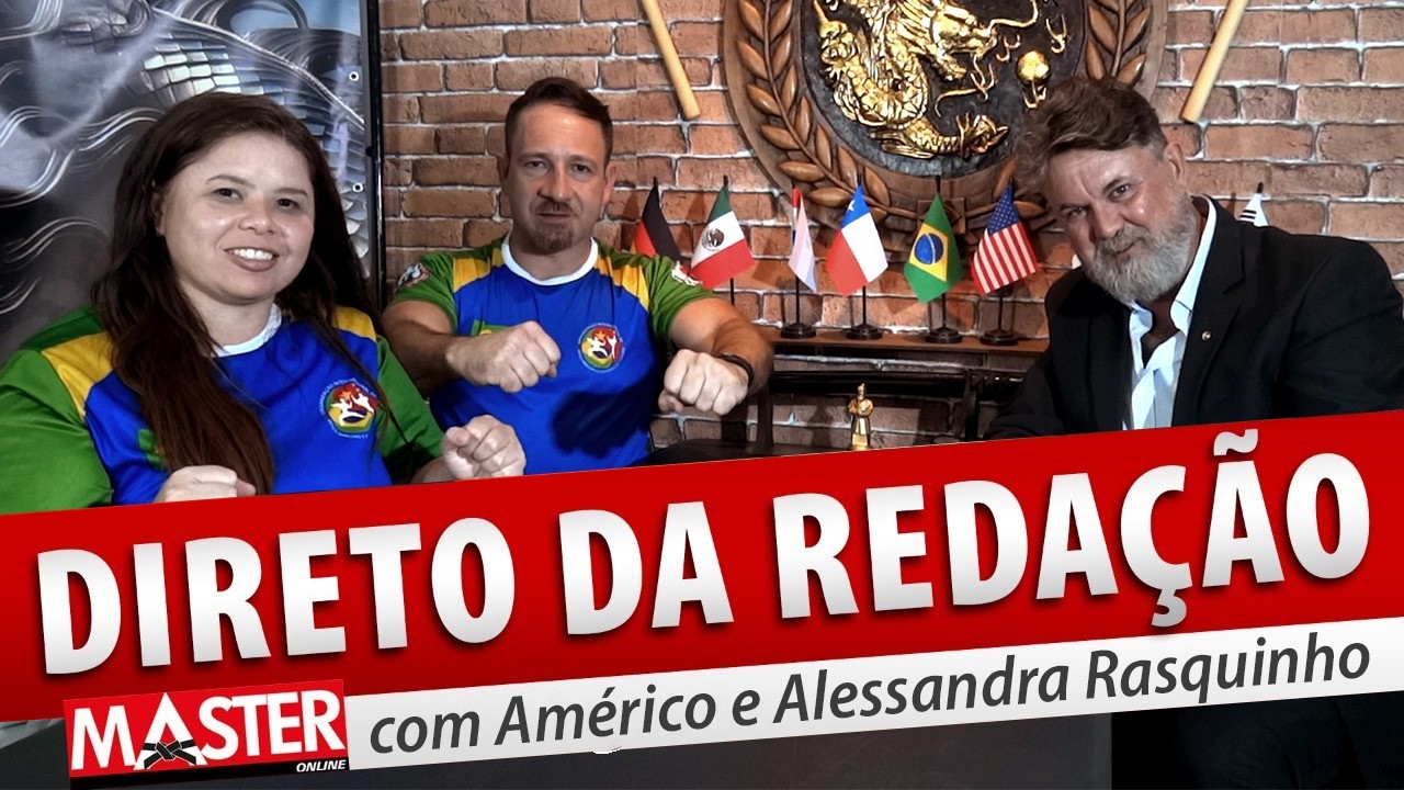 Karate e Kobudo: Alessandra e Américo Rasquinho representam a OIAMEC, no Chile, em Torneio Open.