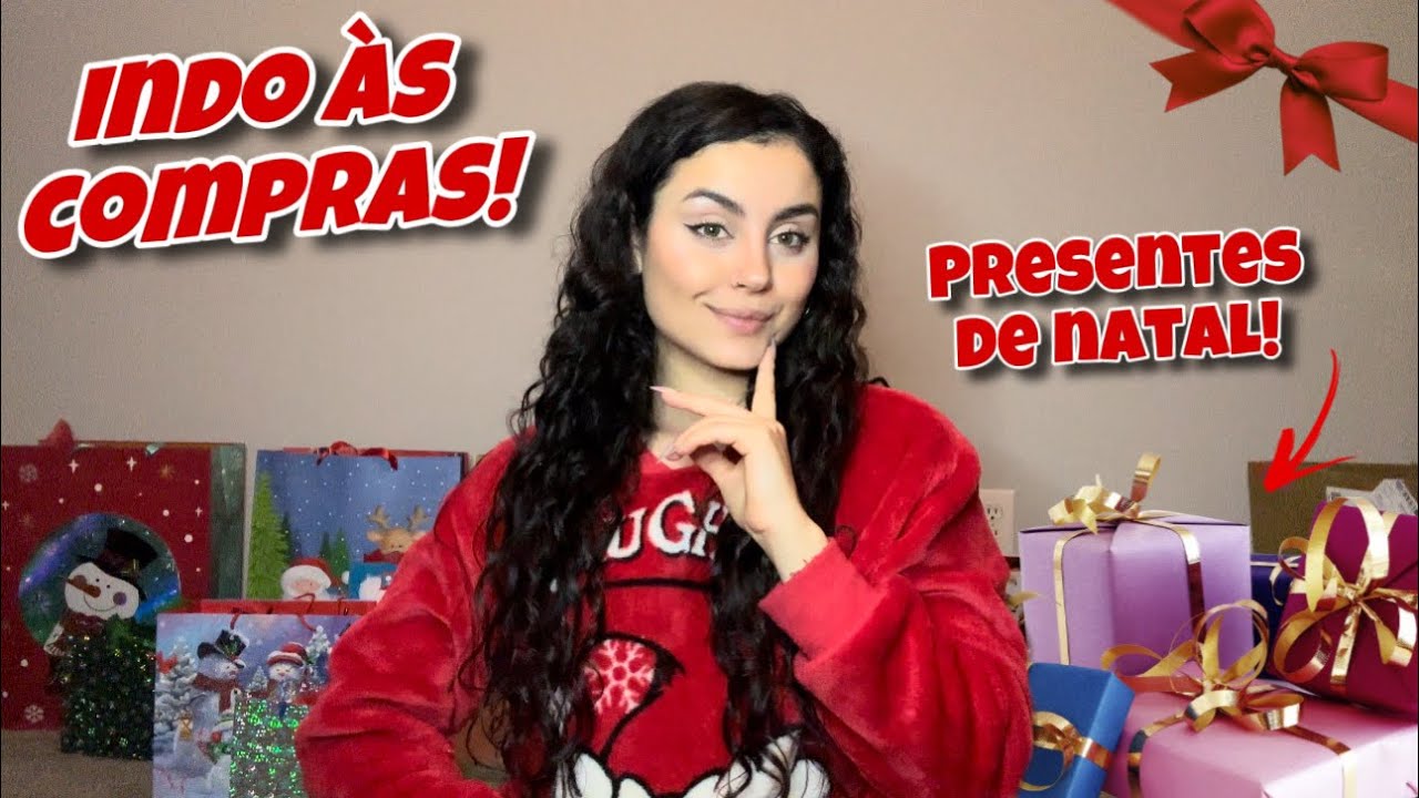 Comprando presentes de Natal para minha família nos Estados Unidos! 🇺🇸