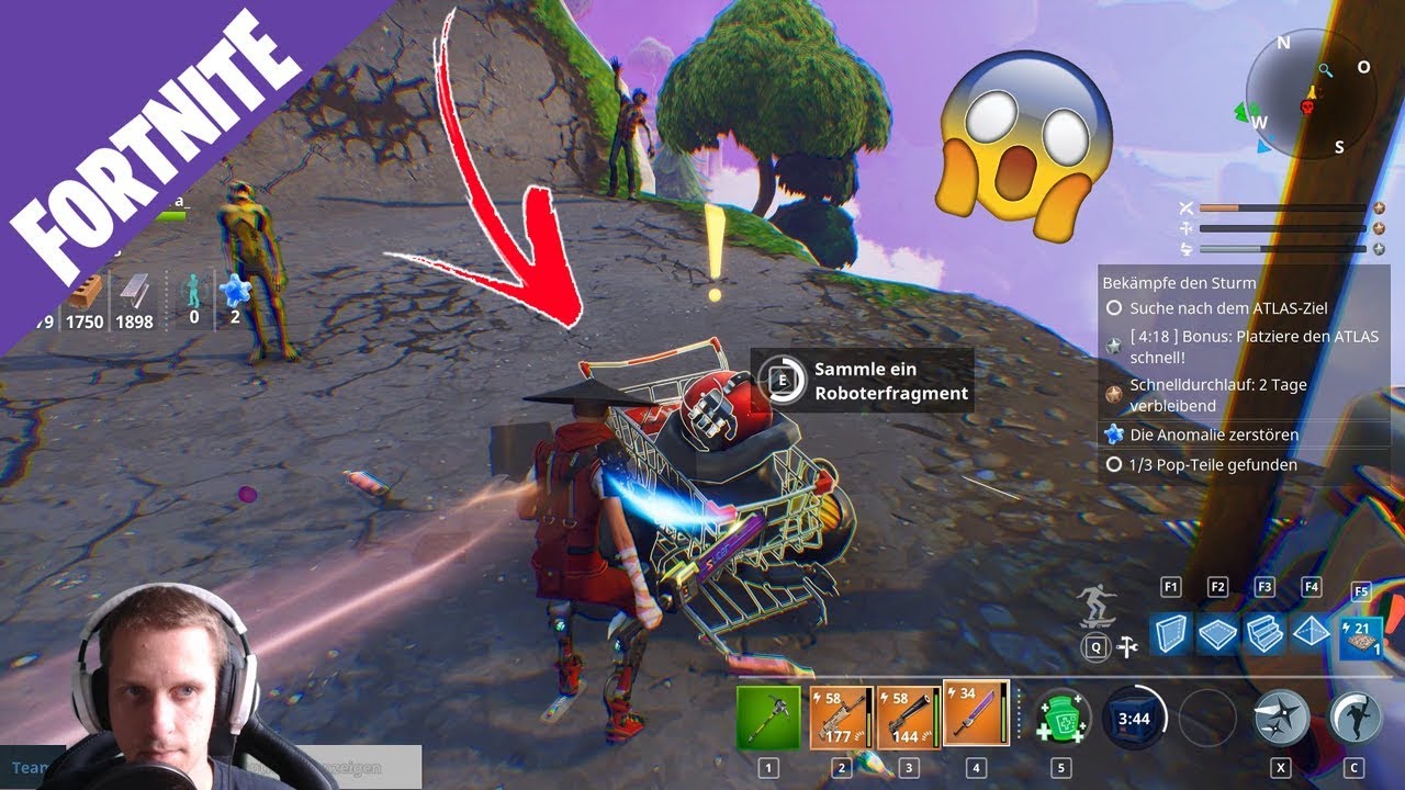 FORTNITE - PvE: WÄHREND DES SCHREINES... (alle POP-Teile finden)