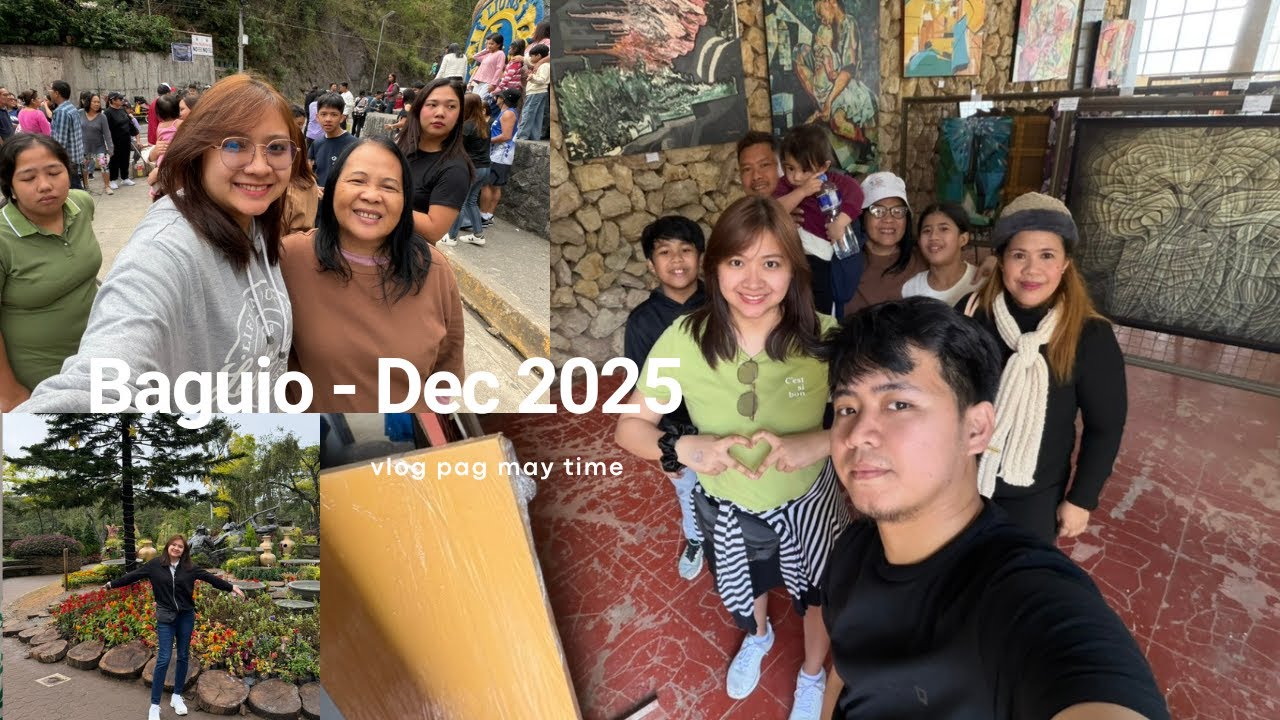 BAGUIO TRIP! FIRST VLOG! NAHULOG SA ROLLER SKATING!