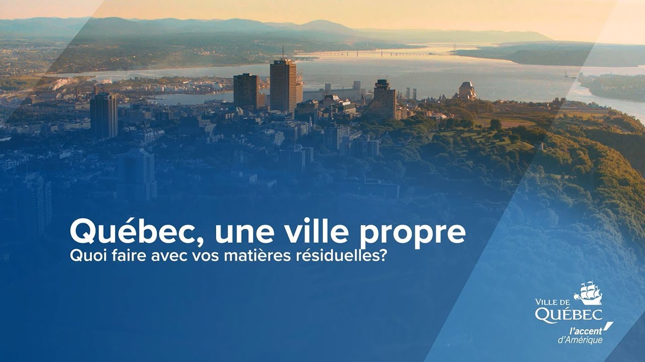 La gestion des matières résiduelles (déchets, matières recyclables et résidus alimentaires)