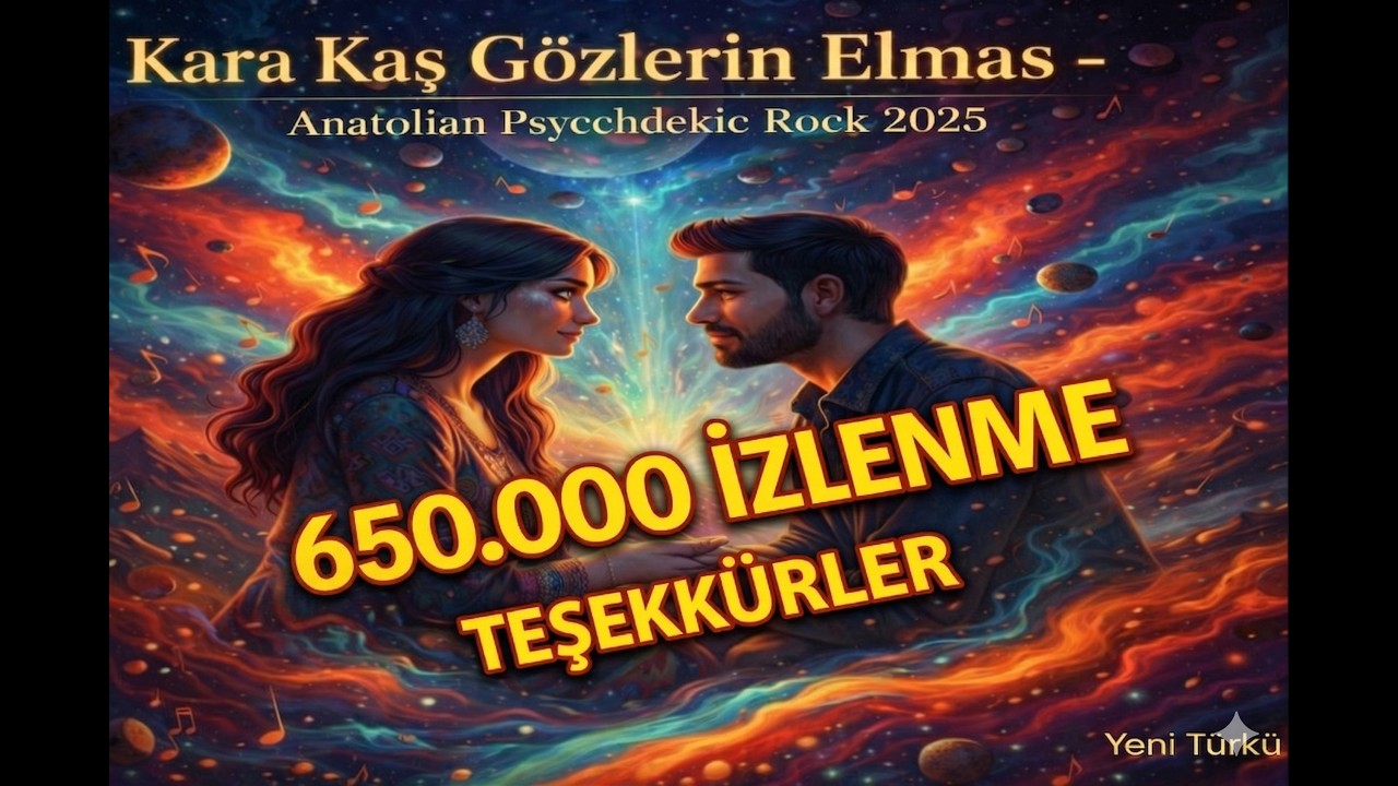 🎵    Kara Kaş Gözlerin Elmas – Anatolian Psychedelic Rock 2025