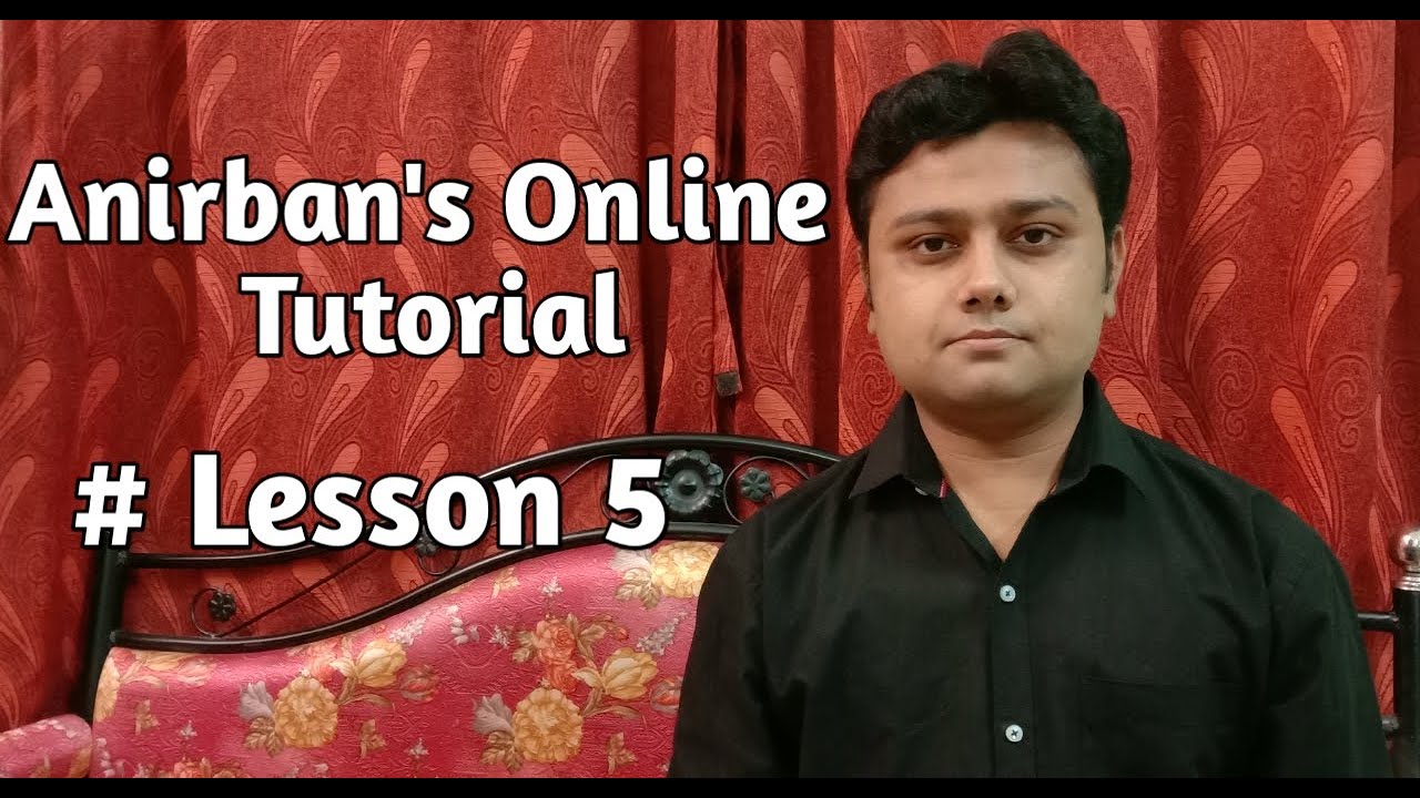 "SWARABHYAAS" "Indian Classical Vocal Music Lessons/Tutorials Online" By Anirban Lesson 5 In Bengali