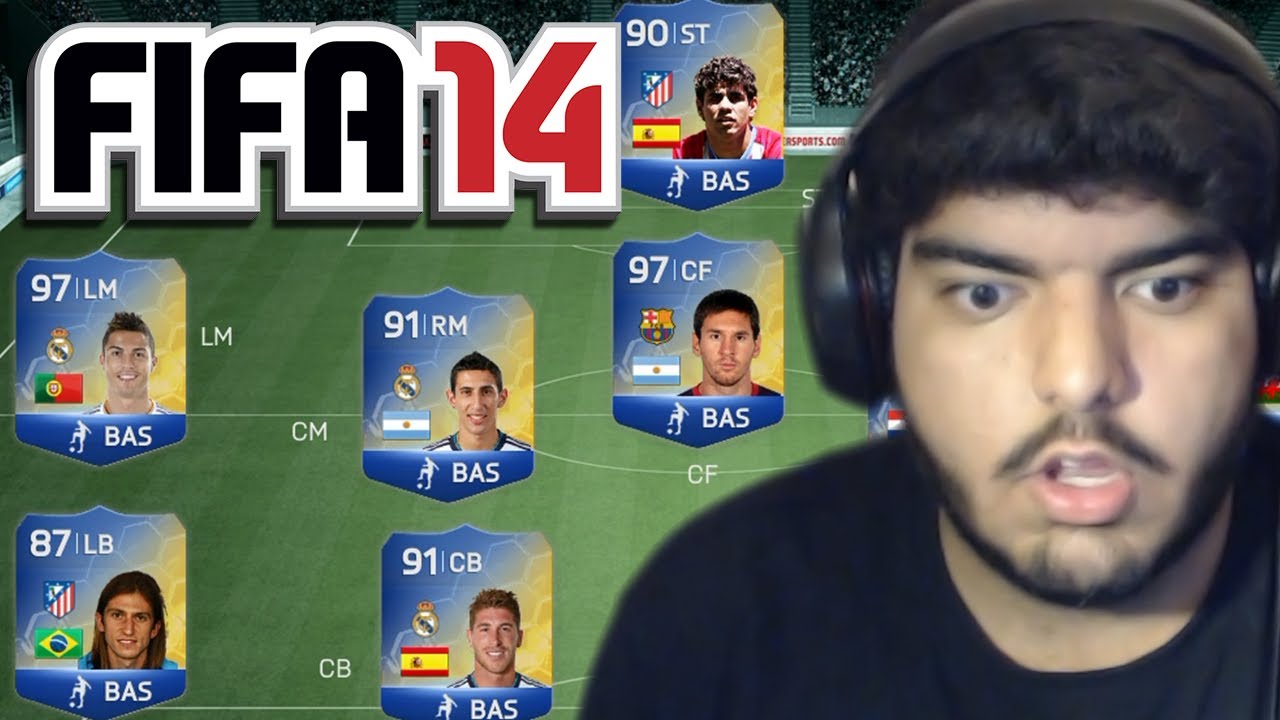 تفجير بكجات #4 : مليون كوينز لعيون الأسبانية !!! - FIFA 14