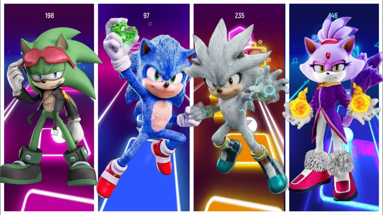 ⚡ Original Sonic 🆚 Shadow the Hedgehog 🆚 Sonic.EXE 🆚 Shin Sonic #2