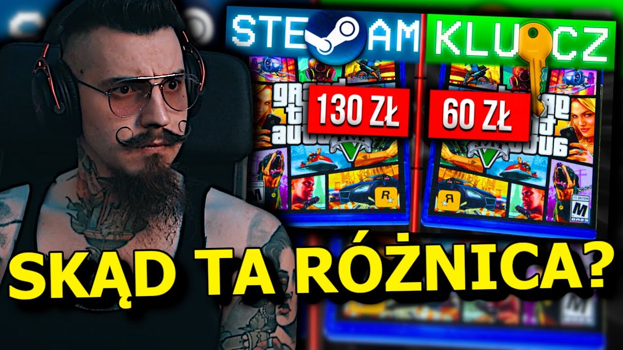 Dlaczego KLUCZE do gier są TAKIE TANIE?