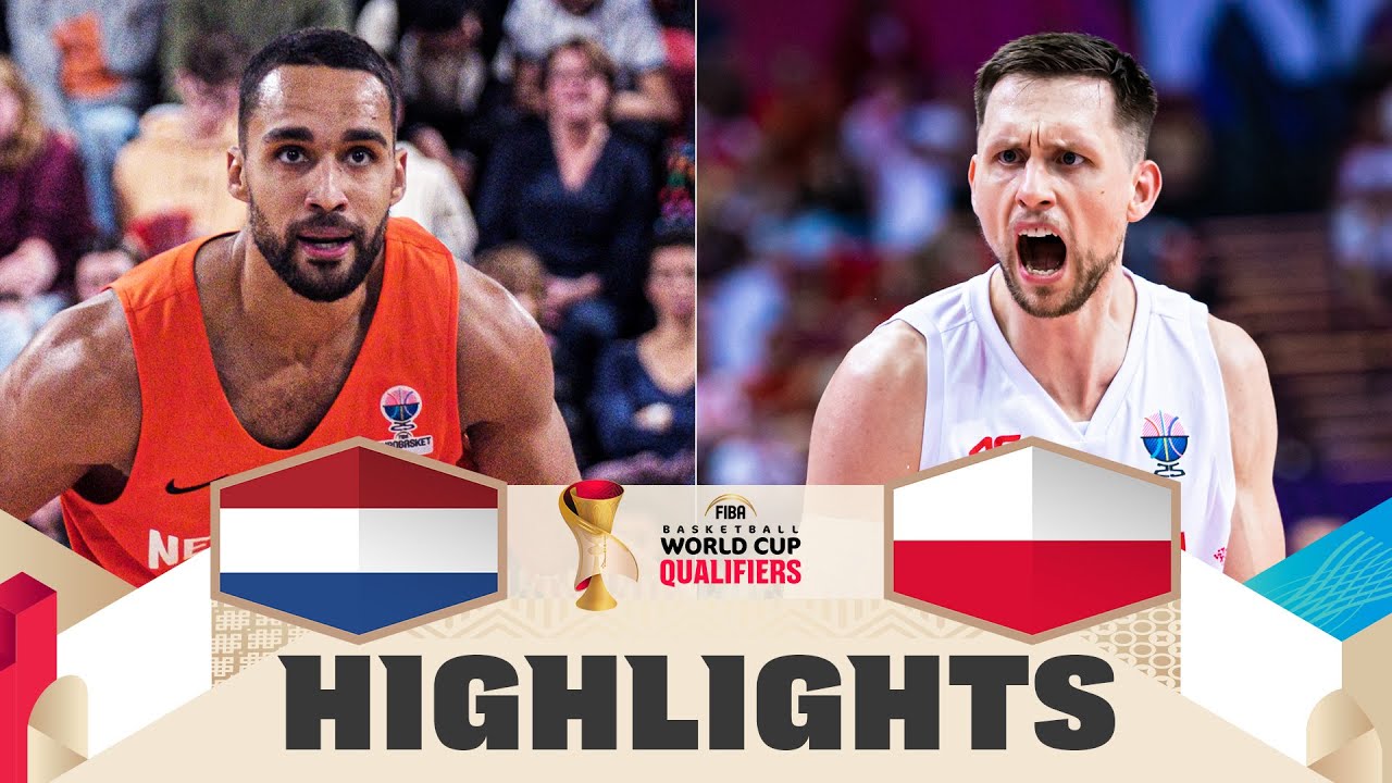 Netherlands 🇳🇱 v Poland 🇵🇱 | Highlights | FIBA Basketball World Cup 2027 European Qualifiers