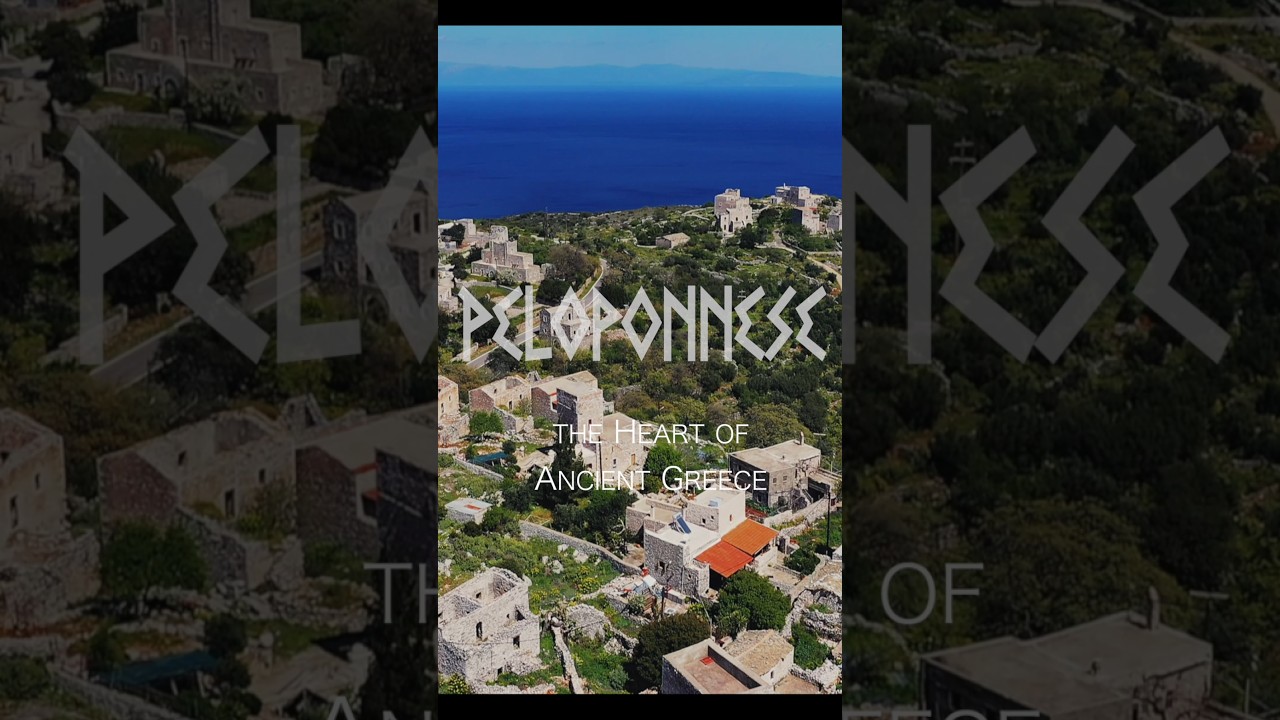 Towers on Mani Peninsula history #peloponnese #ancientgreece  #mani #greece