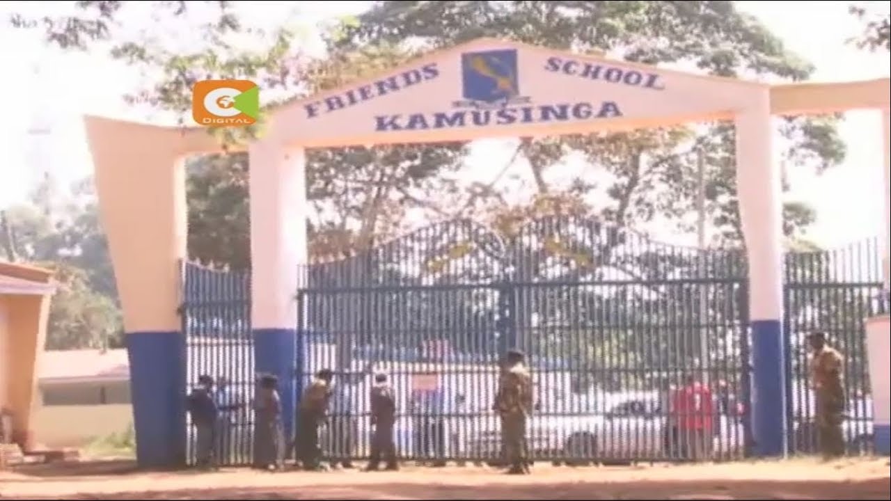 Vurumai lazuka katika shule ya upili ya Friends, Kamusinga