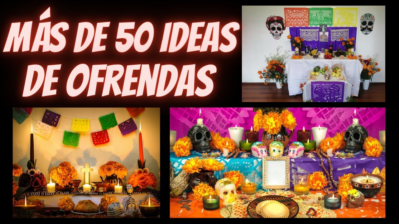 Ofrendas D&iacute;a de Muertos en M&eacute;xico 2023