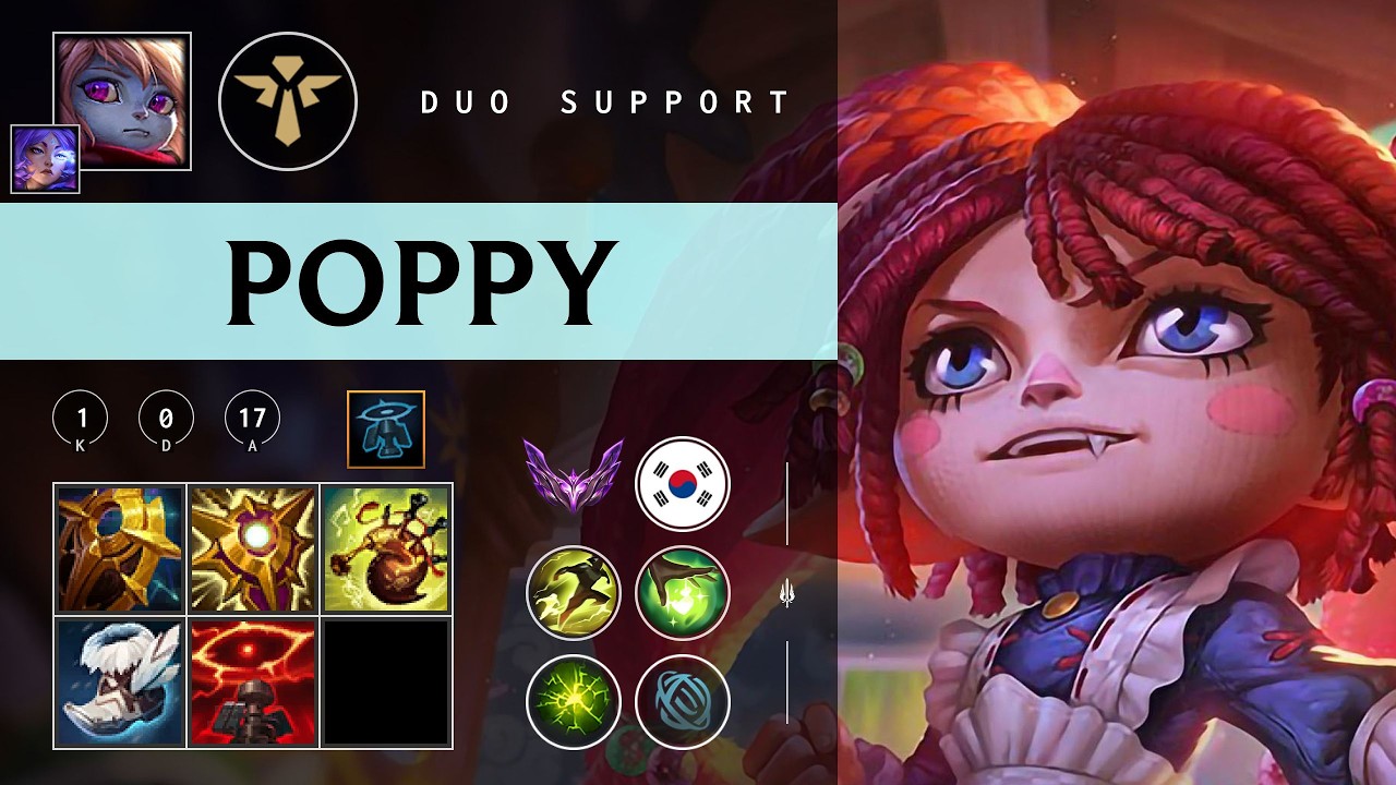 Poppy Support vs Leona - KR Master Patch 26.05