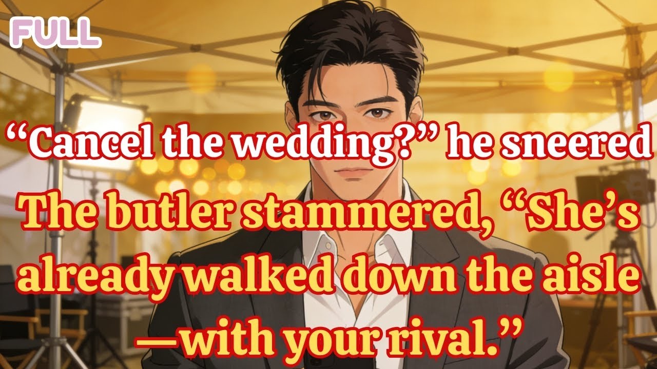 Cancel the wedding he sneered  The butler stammered, She’s already walked the aisle—with your rival