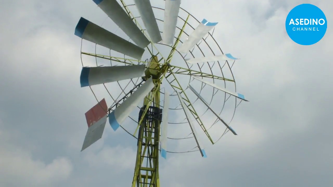 Kincir Angin Multifungsi Pompa Air
