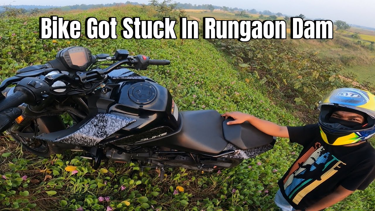 Dam Me Bike Fass Gaya🥵Halat Kharab Ho Gaya😳 | Rungaon Dam