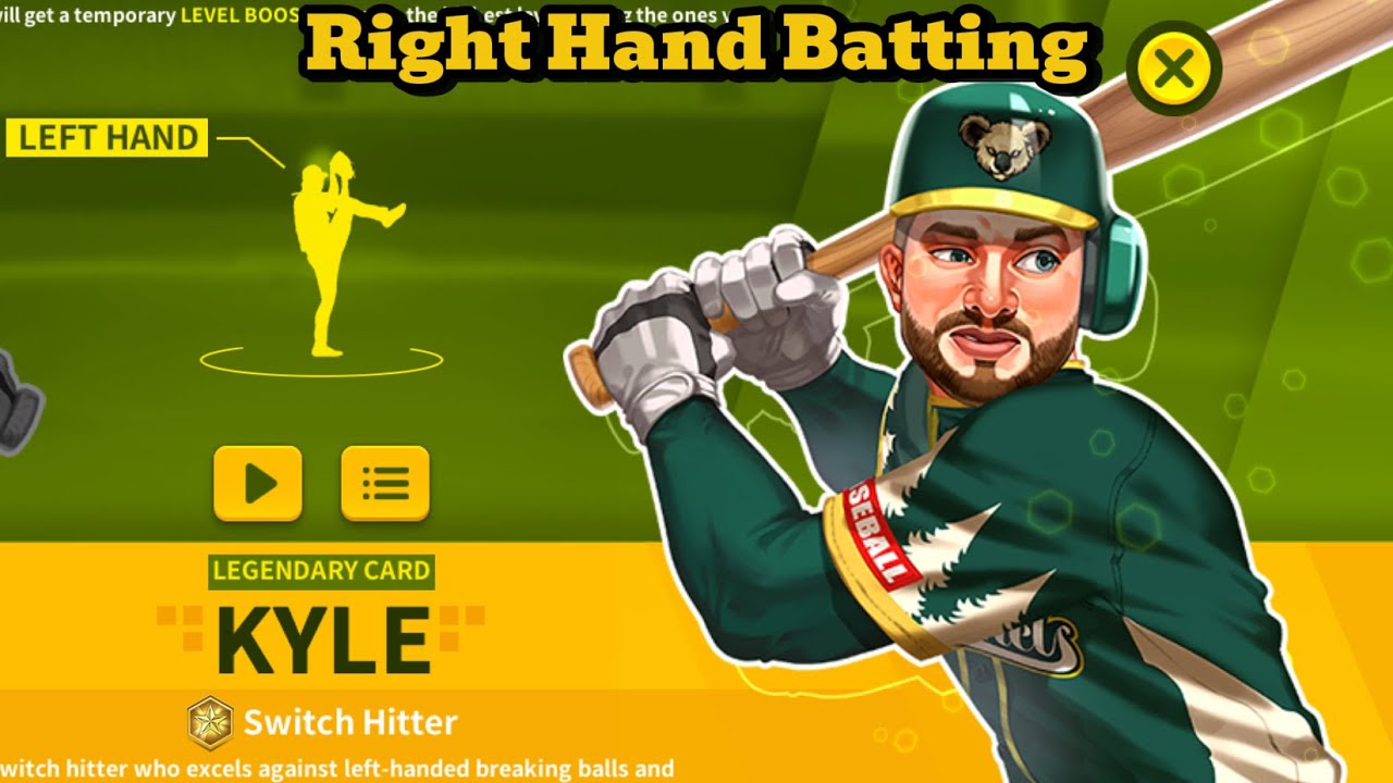BREAKING BALL KILLER | Kyle RH Batting | Baseball Clash