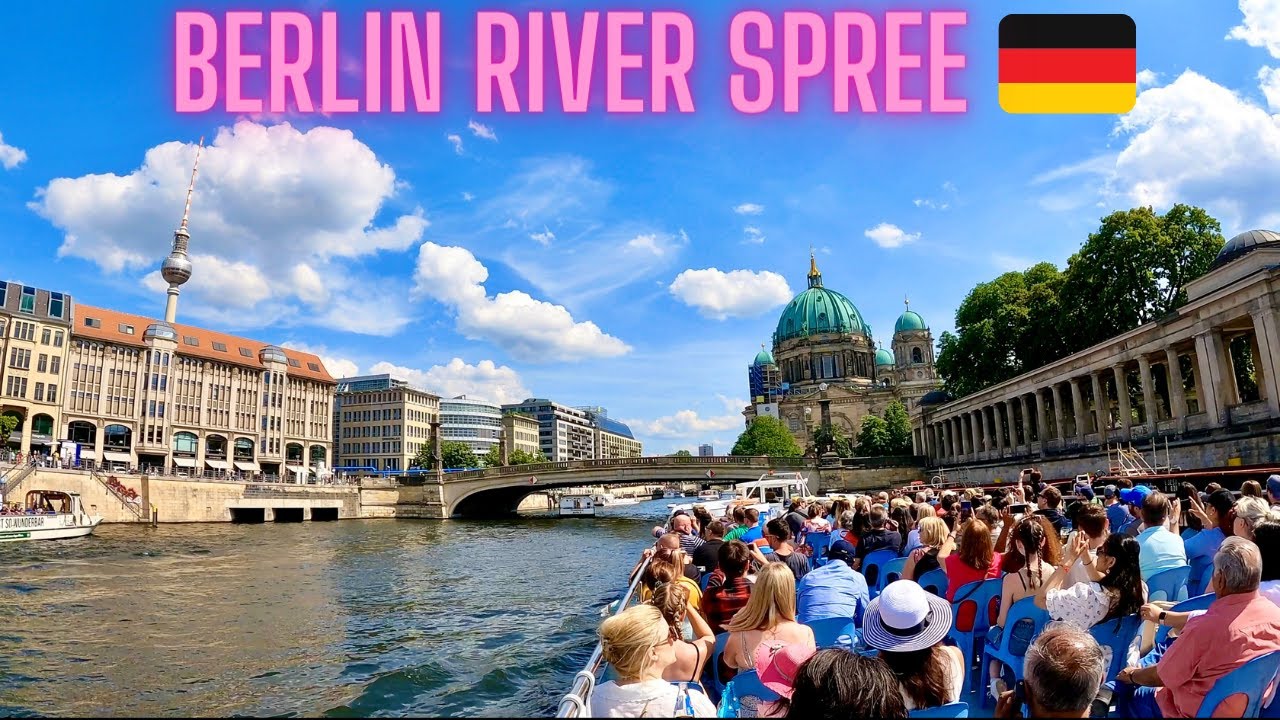 Berlin City Boat Tour in the River Spree, Germany 🇩🇪