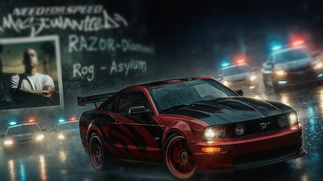 NFS MW | Blacklist 16 ROG | Tuning Car | Modern graphics | #nfsmods [4Kᵁᴴᴰ60ᶠᵖˢ]