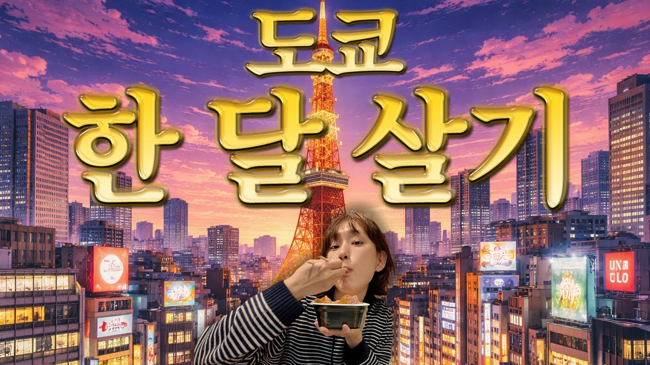 일본 도쿄에서 한 달 살기. 공부는 핑계고?⎪일본여행,도쿄여행,일본추천⎪도쿄브이로그⎪일본편의점