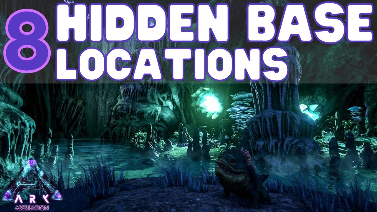 8 Best Hidden Base Locations on Aberration | Ark Survival Evolved