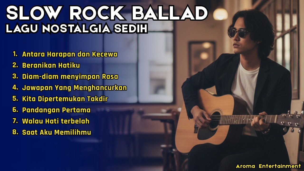 Slow Rock Ballad Melayu Malaysia Terbaik 2026 💔 Lagu Nostalgia Paling Sedih | Temani Kerja & Santai