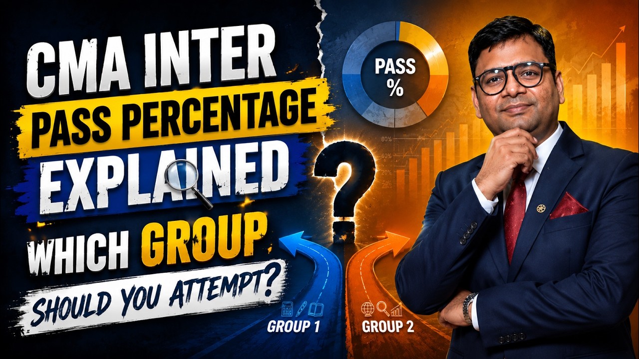 CMA Inter Pass Percentage | Myths, Facts & Smart Strategy | CMA Classes