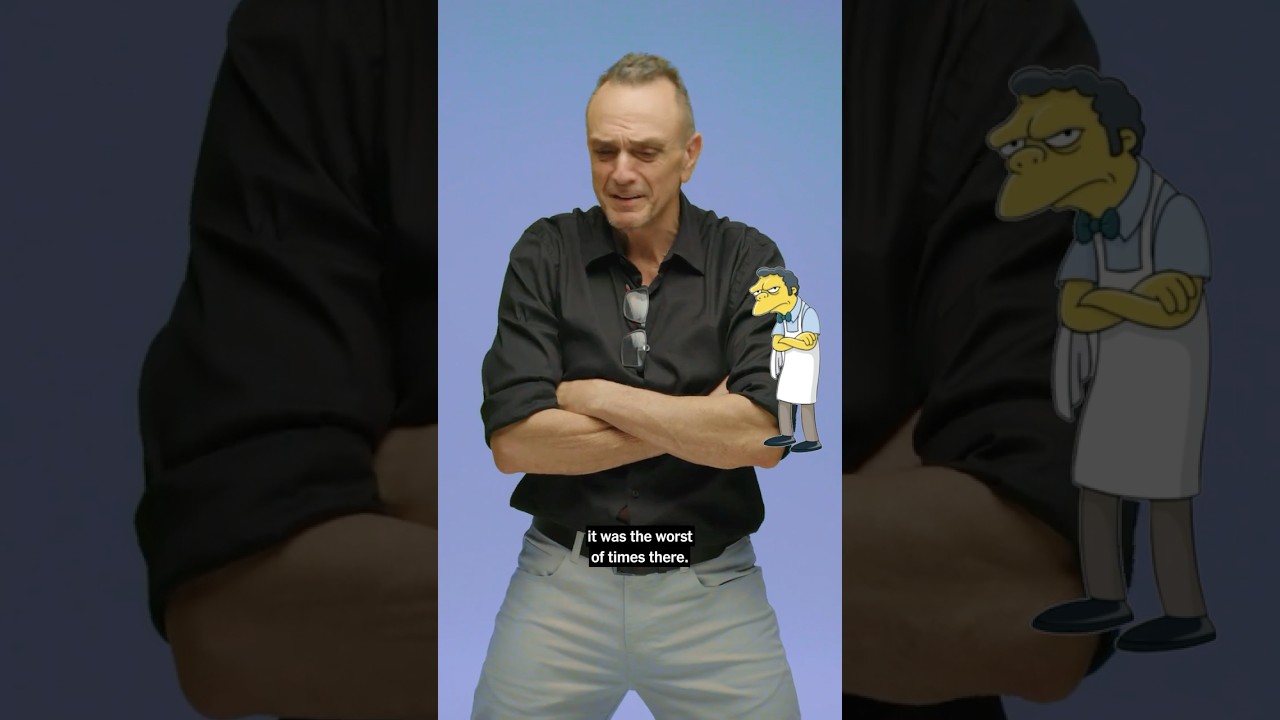 Hank Azaria Does Nine Simpsons Characters in 70 Seconds | NYT Opinion
