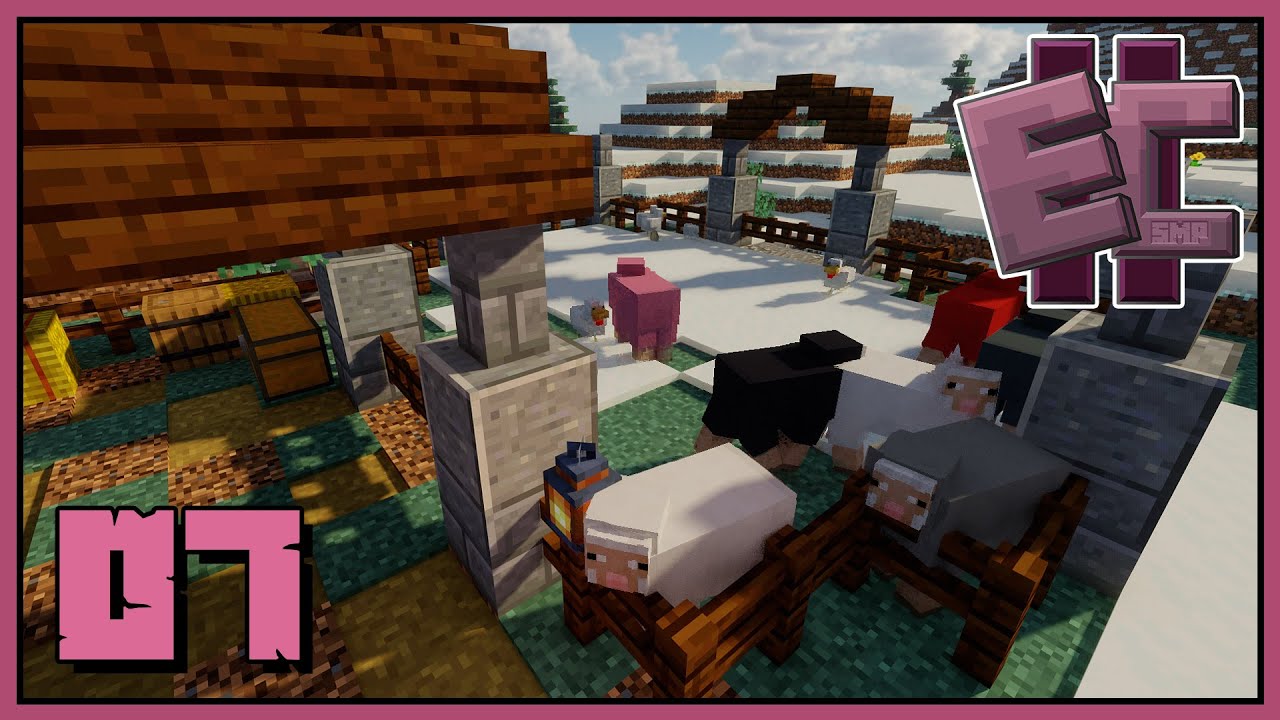 Eremcraft #007 - kolorowe owce | Minecraft Serwer Multiplayer